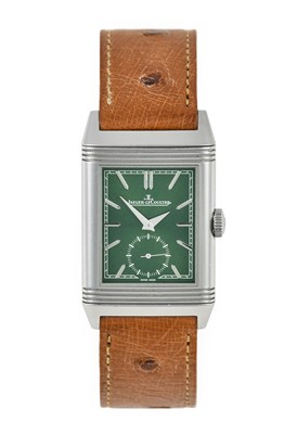 Lot 2372 - Jaeger LeCoultre: A Stainless Steel...