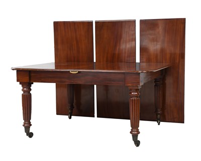 Lot 401 - A Mahogany Extending Dining Table, attributed...