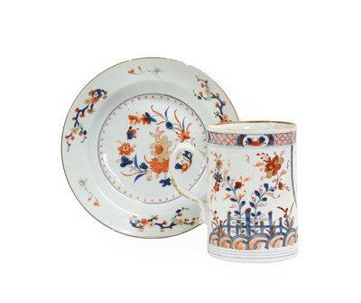 Lot 34 - A Chinese Imari Mug, circa 1730, of...