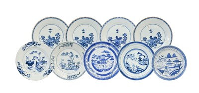 Lot 12 - A Set of Four Chinese Porcelain Plates,...