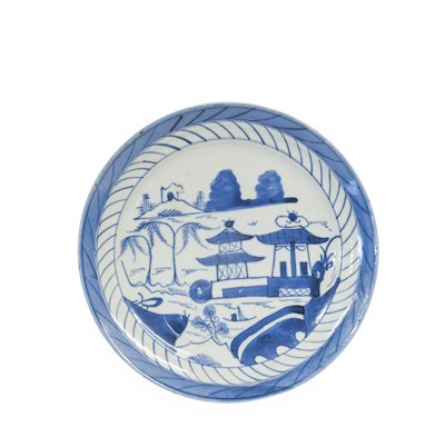 Lot 12 - A Set of Four Chinese Porcelain Plates,...