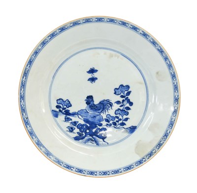 Lot 12 - A Set of Four Chinese Porcelain Plates,...