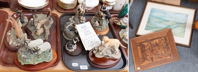 Lot 273 - Border Fine Arts Models, including "One Man...