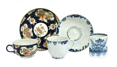 Lot 180 - A Worcester Porcelain Teacup and Saucer, circa...