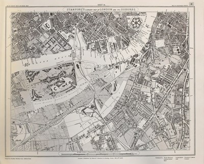 Lot 2076 - Maps/Atlases. Rocque (John). An Exact Survey...