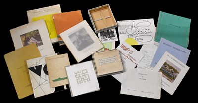 Lot 2127 - Poetry. A collection of Ian Hamilton Finlay...