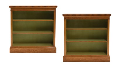 Lot 683 - A Pair of Reproduction Burr Oak and Yew...