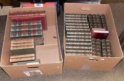 Lot 280 - Collection of Leather Bindings, including work...