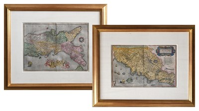 Lot 2075 - Italy. Ortelius (Abraham). Regni Neapolitani...