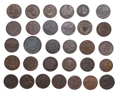 Lot 468 - Assorted 18th Century Tokens, 31 in total,...