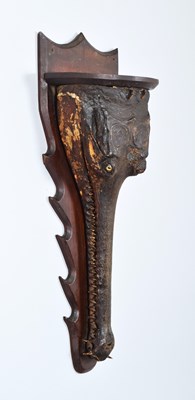 Lot 114 - Taxidermy: A Late Victorian Gharial Crocodile...