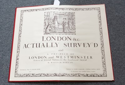 Lot 1329 - Morgan (William), London &c. Actually Survey'd...