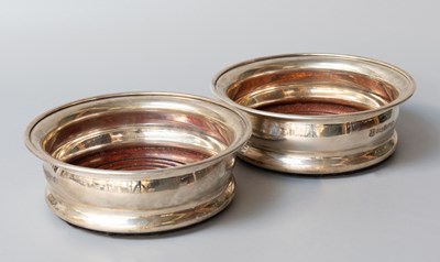 Lot 25 - A Pair of Elizabeth II Silver Decanter or Wine-...