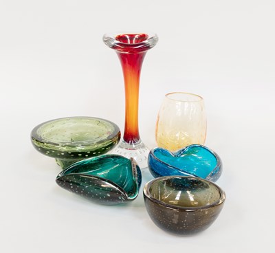 Lot 173 - Fifteen Pieces of Whitefriars Glass in...