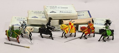 Lot 3361 - Timpo Ivanhoe Series Knights In Armour