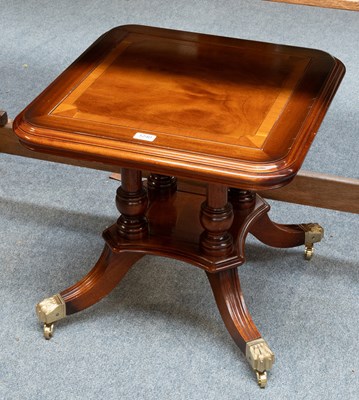 Lot 1240 - A Charles Barr Reproduction Lamp Table, on...