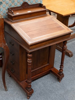 Lot 1248 - A Victorian Mahogany Davenport, 54cm by 54cm...