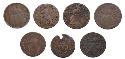 Lot 116 - USA, Post-Colonial Issue Copper Coins, to...