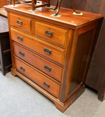 Lot 1253 - An Early 20th Century Mahogany Straight Front...