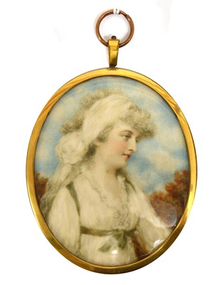 Lot 266 - Attributed to Richard Cosway (1742-1821):...