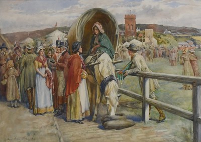 Lot 336 - James Shaw Crompton RI (1853-1916) At the Fair...