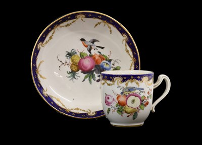 Lot 225 - A Hague-Decorated Tournai Porcelain Coffee Cup...