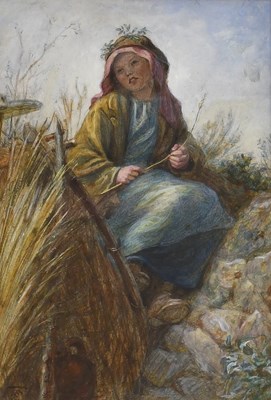Lot 369 - Frederick James Shields ARWS (1833-1911) "The...