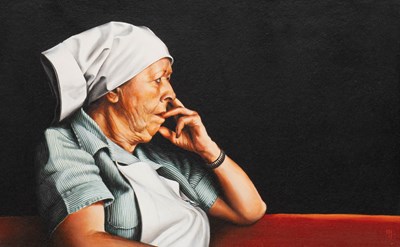 Lot 1126 - Keith Hopkirk? (Contemporary) "Linda Brown...