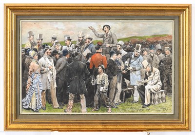 Lot 1007 - Charles Green RI (1840-1898) Bookmakers...