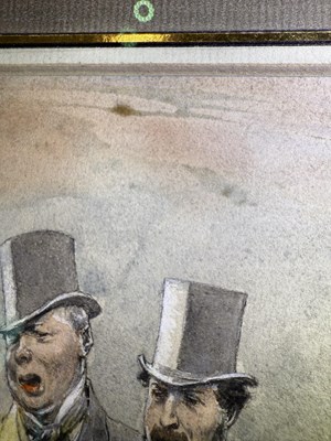 Lot 1007 - Charles Green RI (1840-1898) Bookmakers...