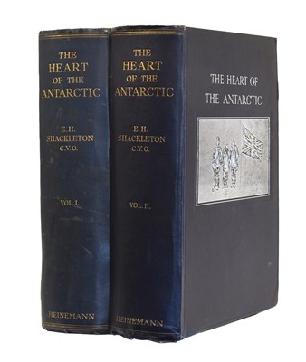 Lot 2101 - Shackleton (E.H.). The Heart of the Antarctic,...