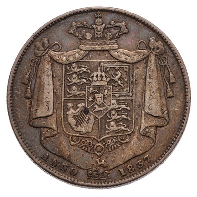 Lot 45 - William IV, Halfcrown 1837, (Bull 2486, ESC...