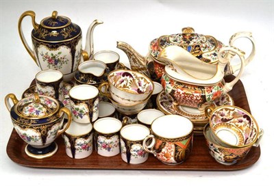 Lot 248 - Aynsley coffee service, Royal Crown Derby ceramics, etc