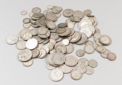 Lot 40 - Mixed British Pre-1947 Silver Coinage, 50%...