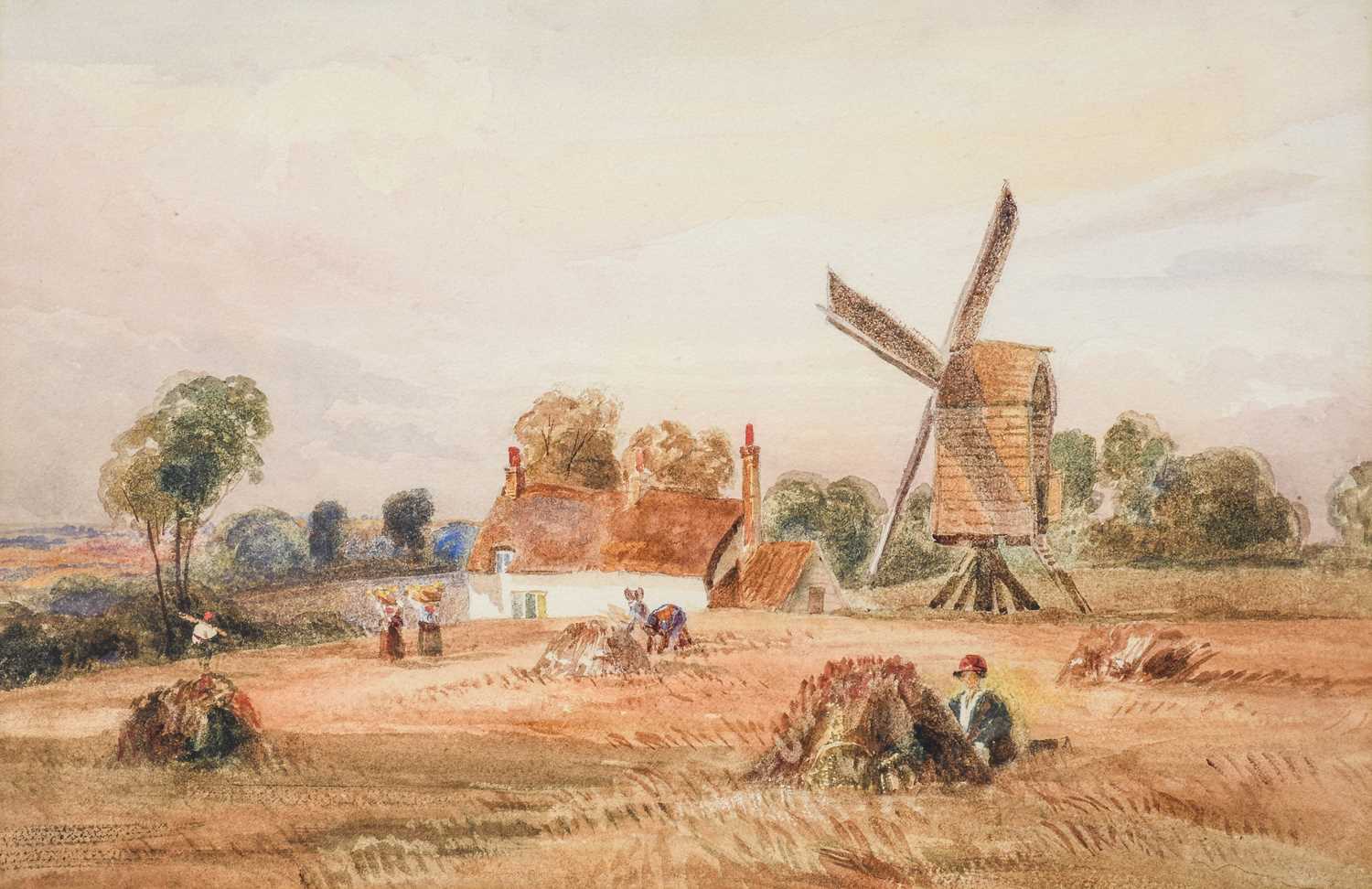 Lot 1017 - Peter de Wint OWS (1784-1849) "View at Glatton,...