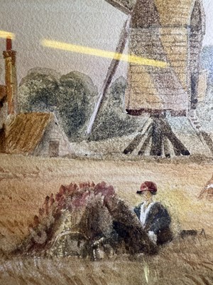 Lot 1017 - Peter de Wint OWS (1784-1849) "View at Glatton,...