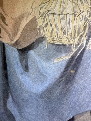 Lot 1011 - Francis Wheatley RA (1747-1801) A harvest...