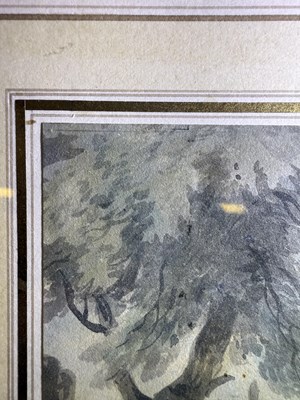 Lot 1011 - Francis Wheatley RA (1747-1801) A harvest...