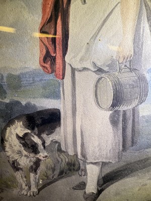 Lot 1011 - Francis Wheatley RA (1747-1801) A harvest...