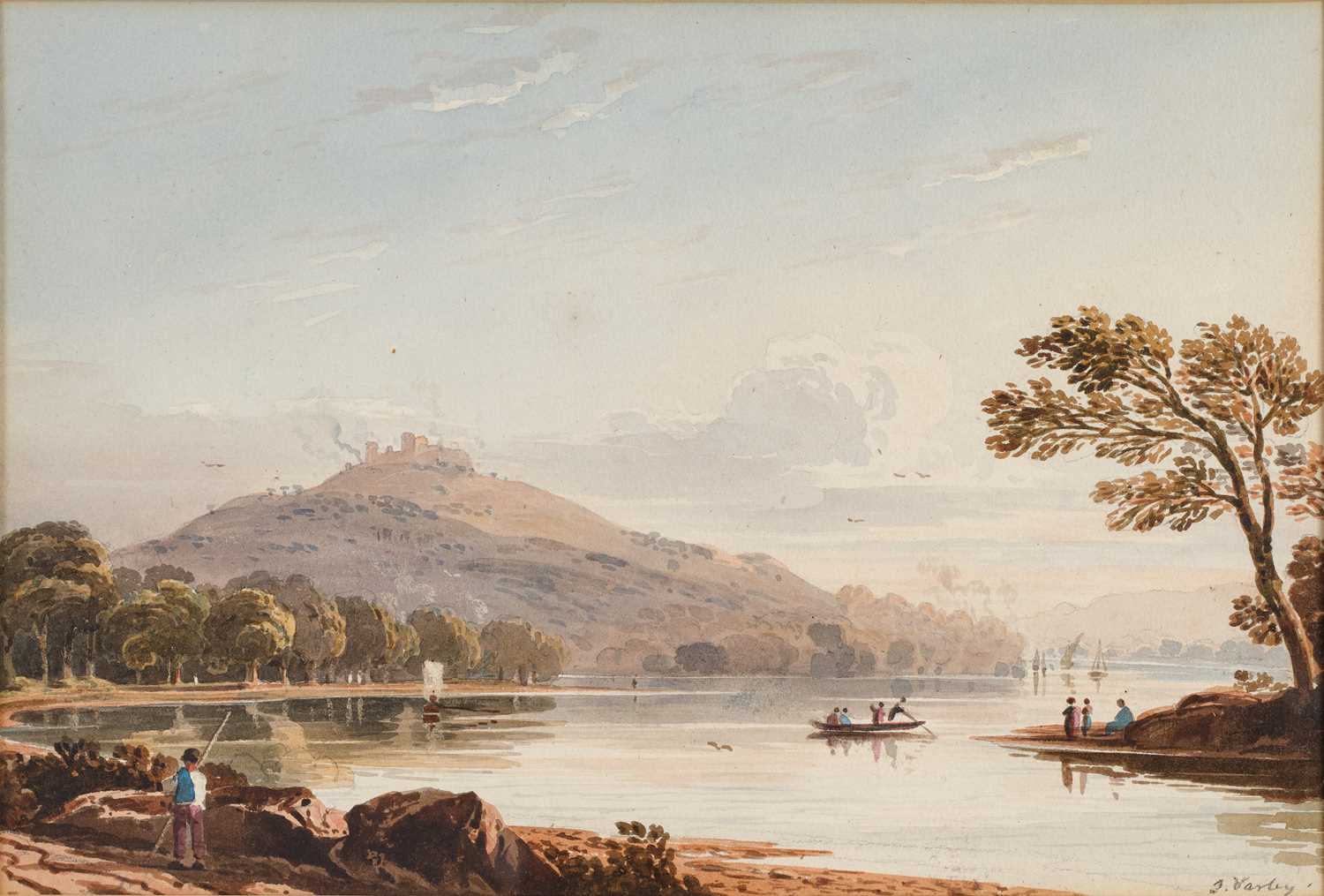 Lot 1018 - John Varley OWS (1778-1842) "Abrantes,...