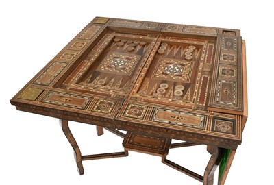 Lot 441 - A Syrian or Turkish Mother-of-Pearl and...