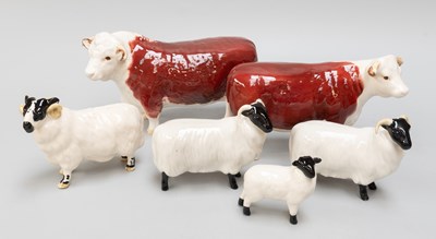Lot 87 - Beswick Cattle, Sheep, Birds and other Similar...