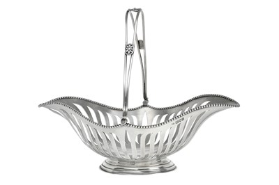 Lot A George V Silver Basket