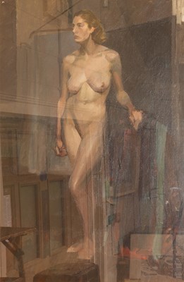 Lot 1201 - George Hodgkinson (1914-1997) Female nude...