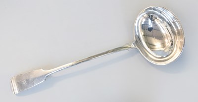 Lot 100 - A Victorian Silver Soup-Ladle, by George...