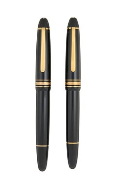 Lot A Montblanc Meisterstück No. 146 Fountain-Pen and a A Montblanc Meisterstück No. 166 Ball-Point Pen
