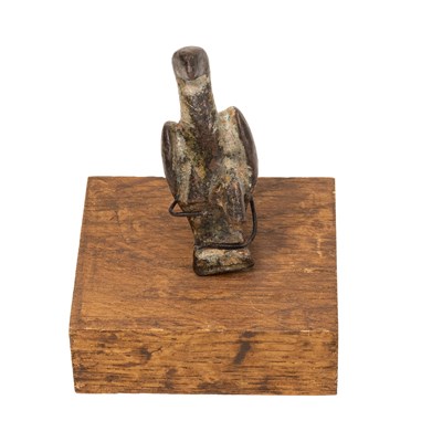 Lot 210 - A Roman Cast Bronze Legionary Eagle, probably...