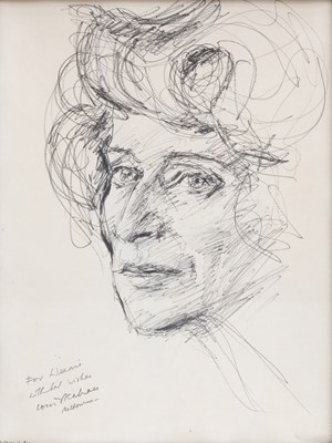 Lot 1183 - Louis Kahan (1905-2002) Portrait of a woman...