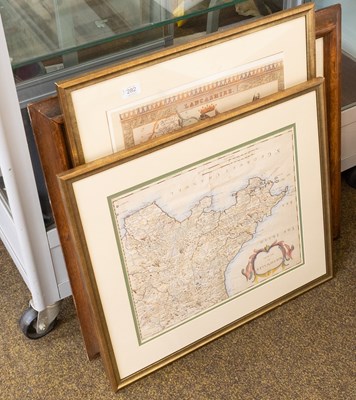 Lot 282 - Four Engraved Maps, including two Robert...