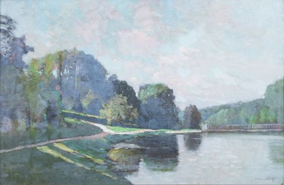 Lot 392 - Charles Houben (1871-1931) Belgian Tranquil...